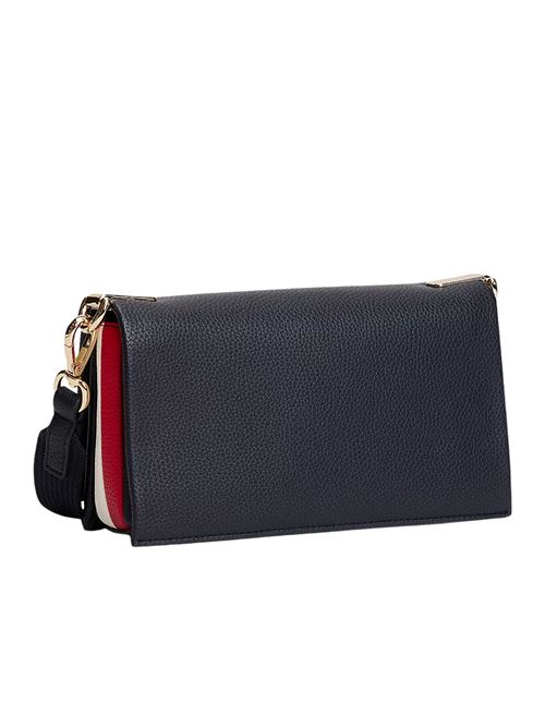 Borsetta blu in poliuretano Tommy Hilfiger | AW0AW17678DW6